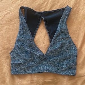 URBAN OUTFITTER OUT FROM UNDER GLITTER BRALETTE